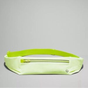 lululemon athletica Neon Green Belt Bag